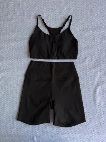 H&M komplet za trening/top i sorts (S)