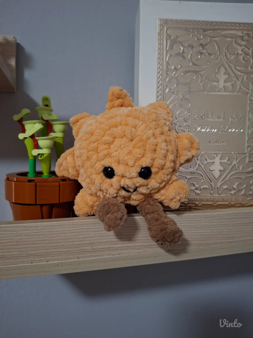 Ručno heklano malo sunce (Jellycat stil)