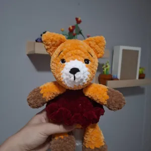 Ručno heklana lisica