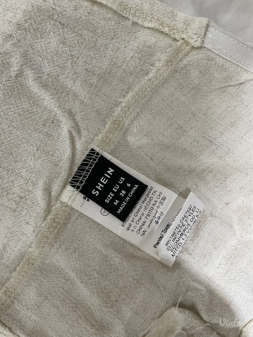 Shein laneni komplet