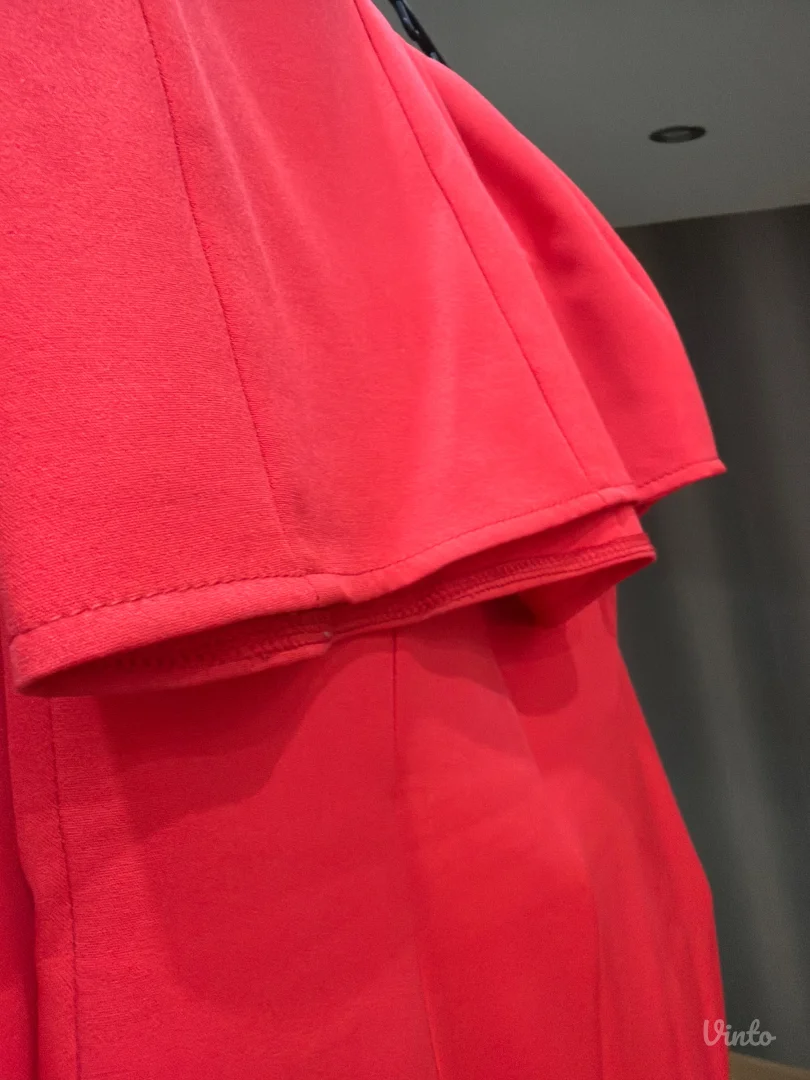 Blondy crvena dugačka haljina