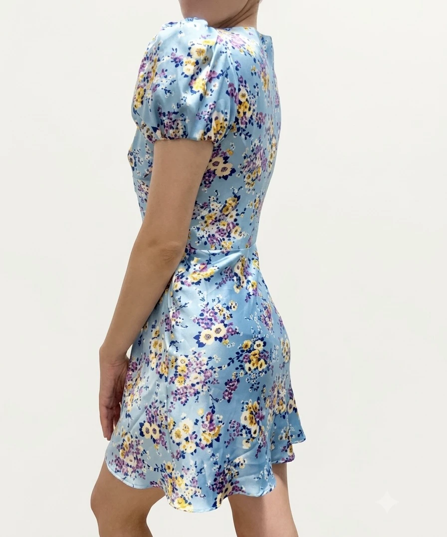 Zara cvetna mini haljina