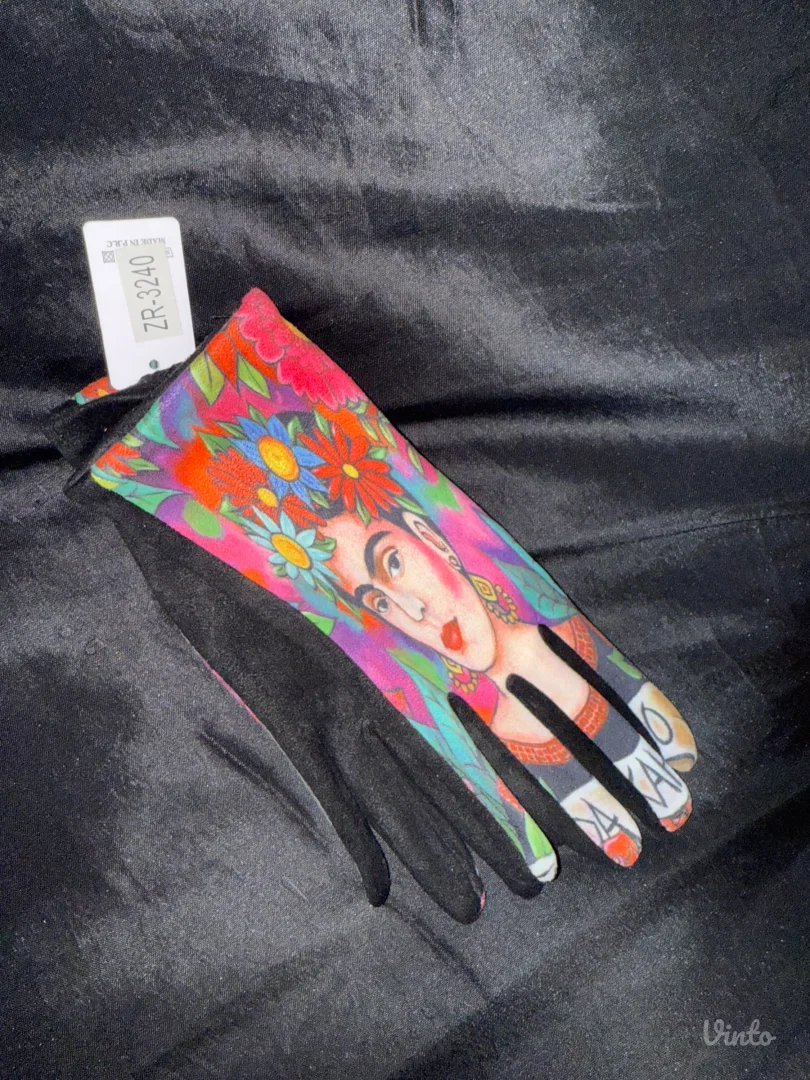 Rukavice Frida Kahlo