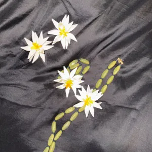 Zara nakit, minđuše, ogrlica i narukvica, cvet