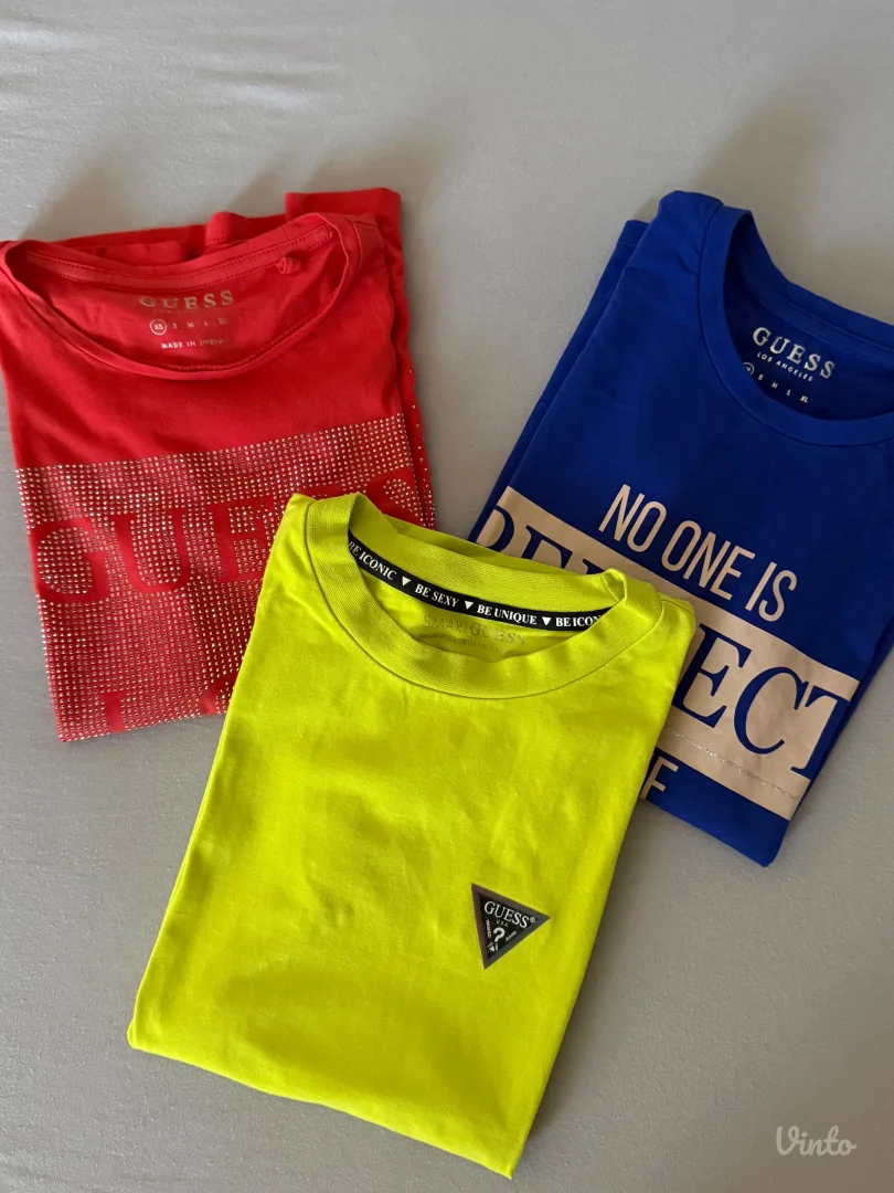 3 Guess majice - originali