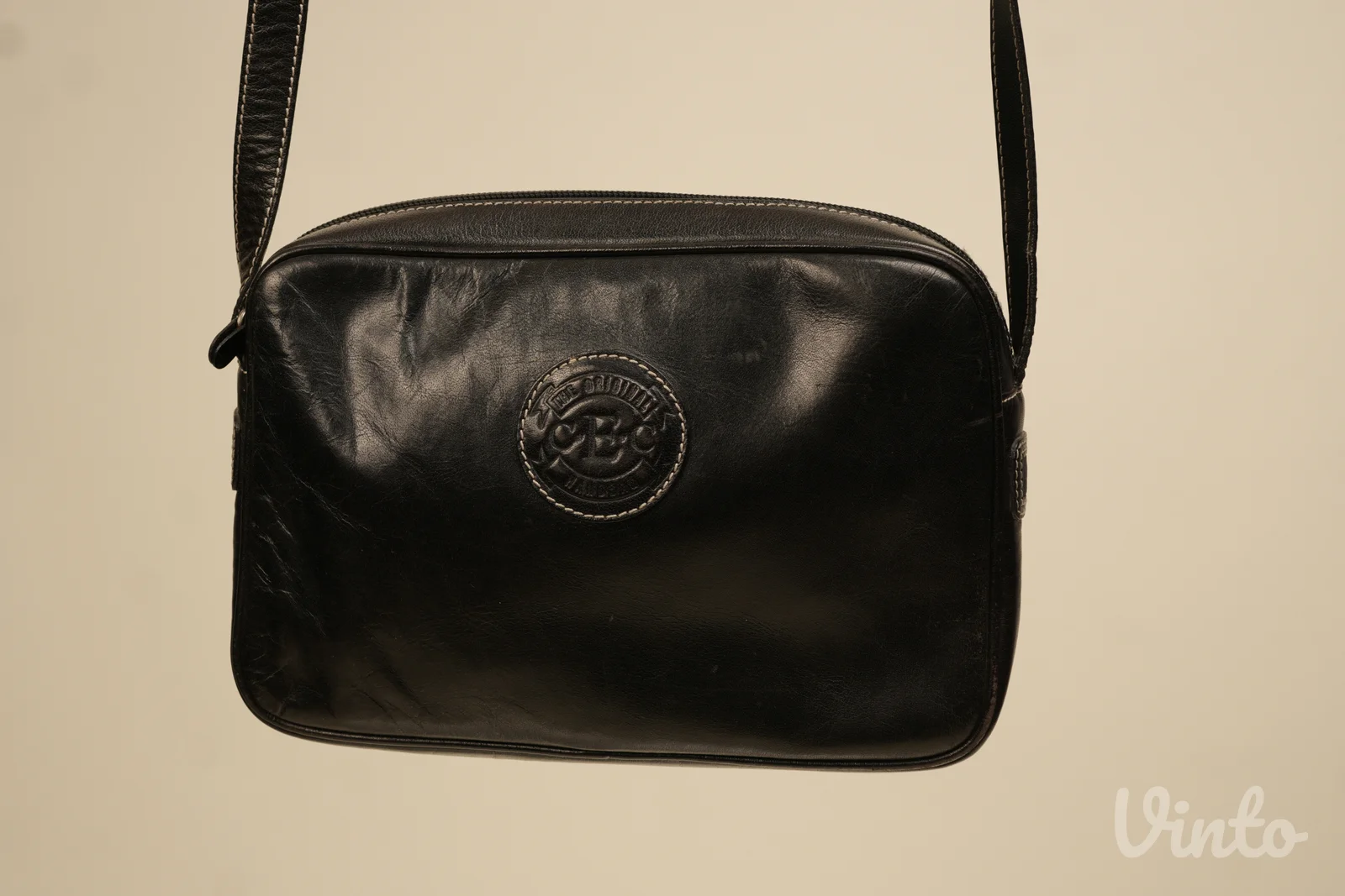 Fortune Duck Jack&Jones vintage kožna torba preko ramena
