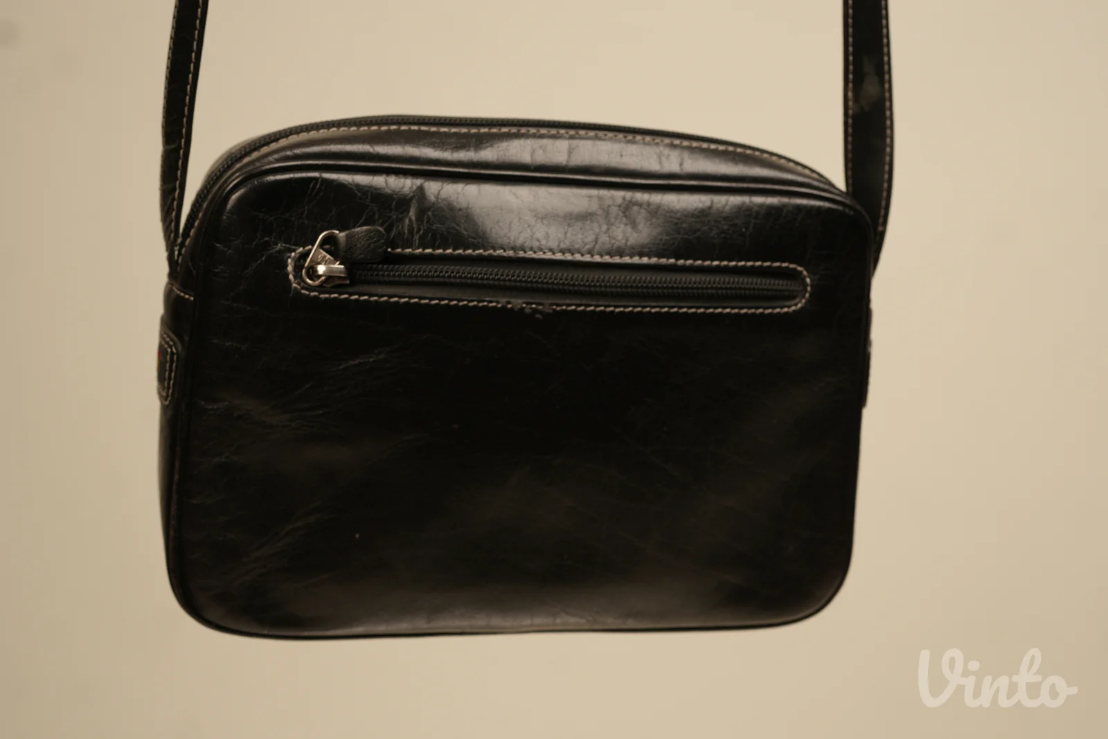 Fortune Duck Jack&Jones vintage kožna torba preko ramena