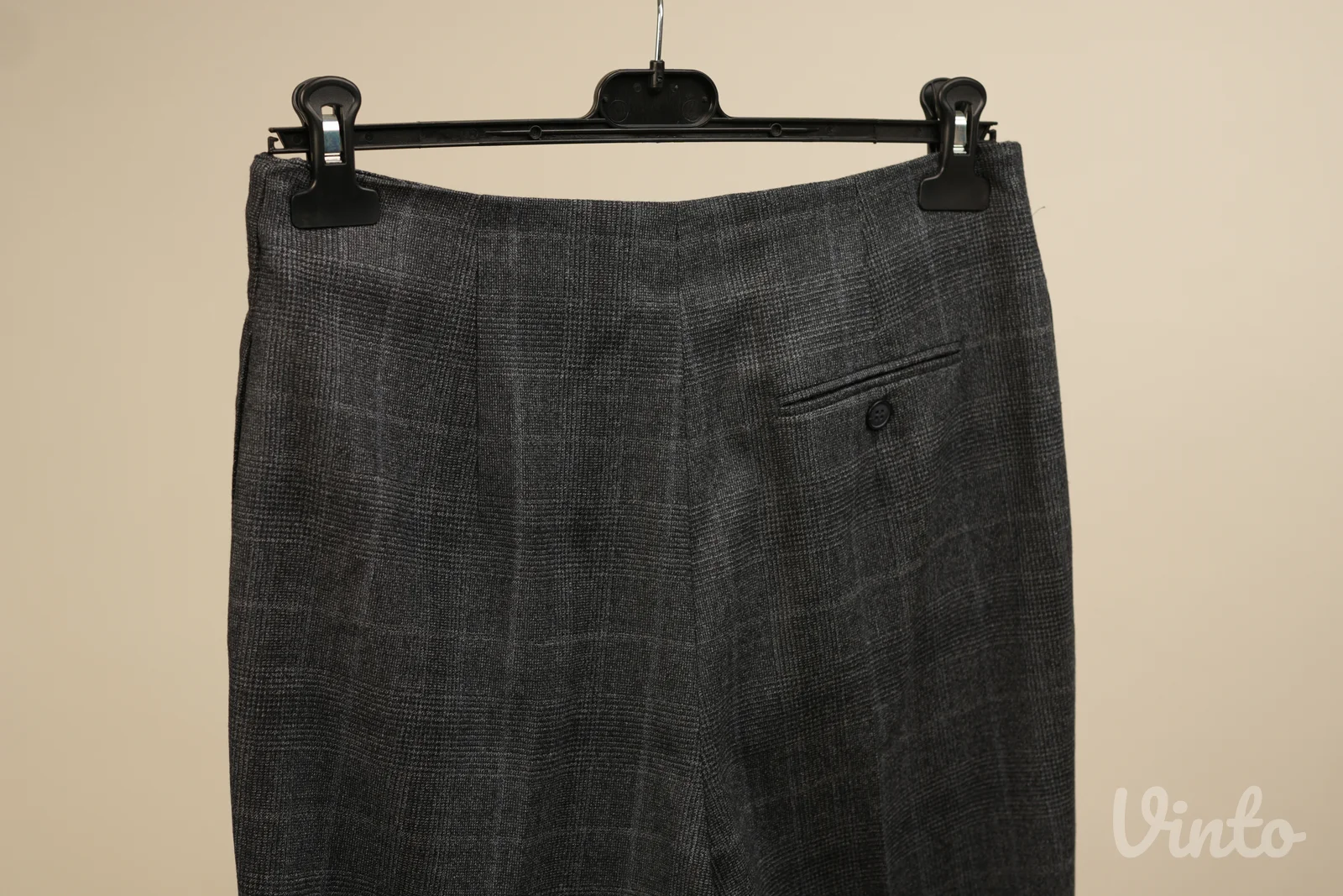 MaxMara Studio vunene karirane pantalone – Vel. 40 (IT 44)