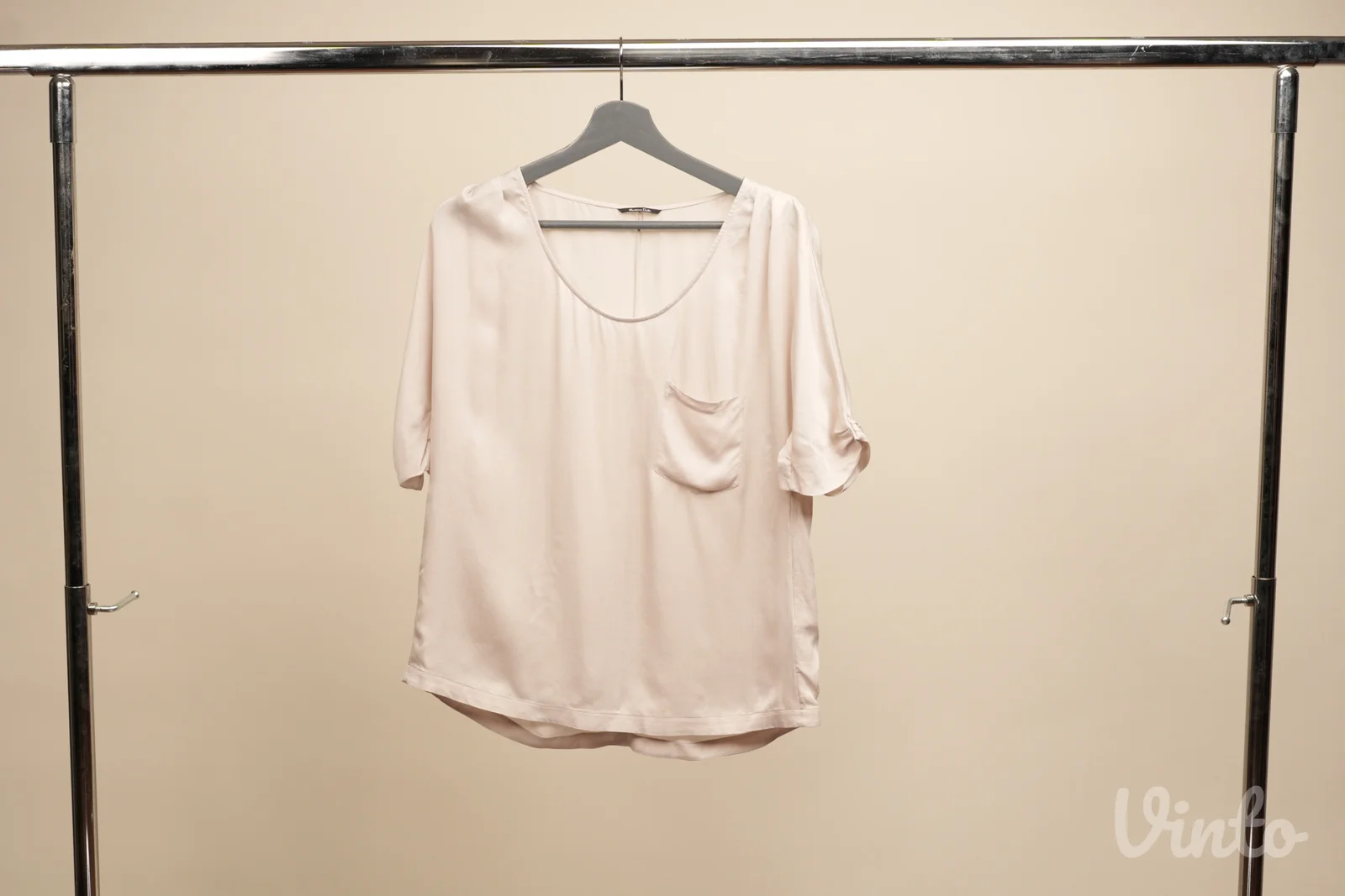 Massimo Dutti puder roze bluza M vel