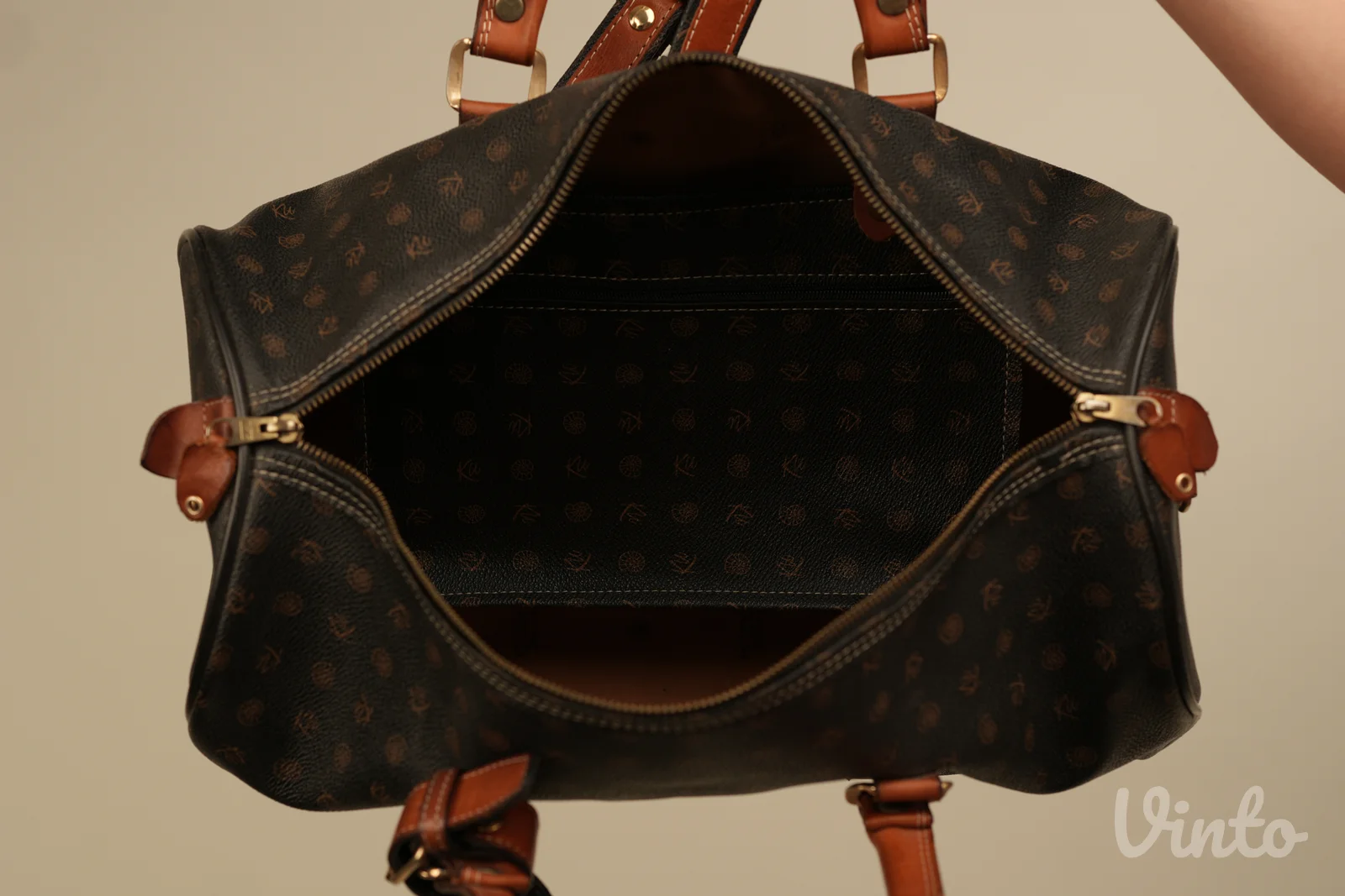 Kenzia vintage putna torba / bauletto – Made in Italy