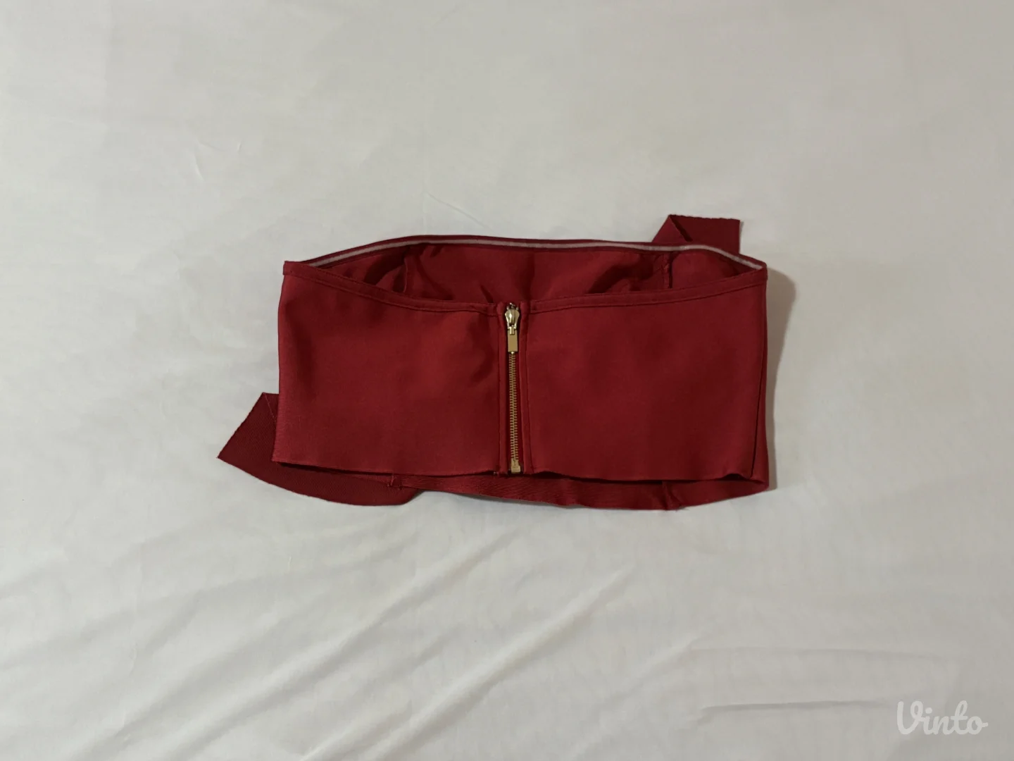 Misguided - elegantni bordo korset L