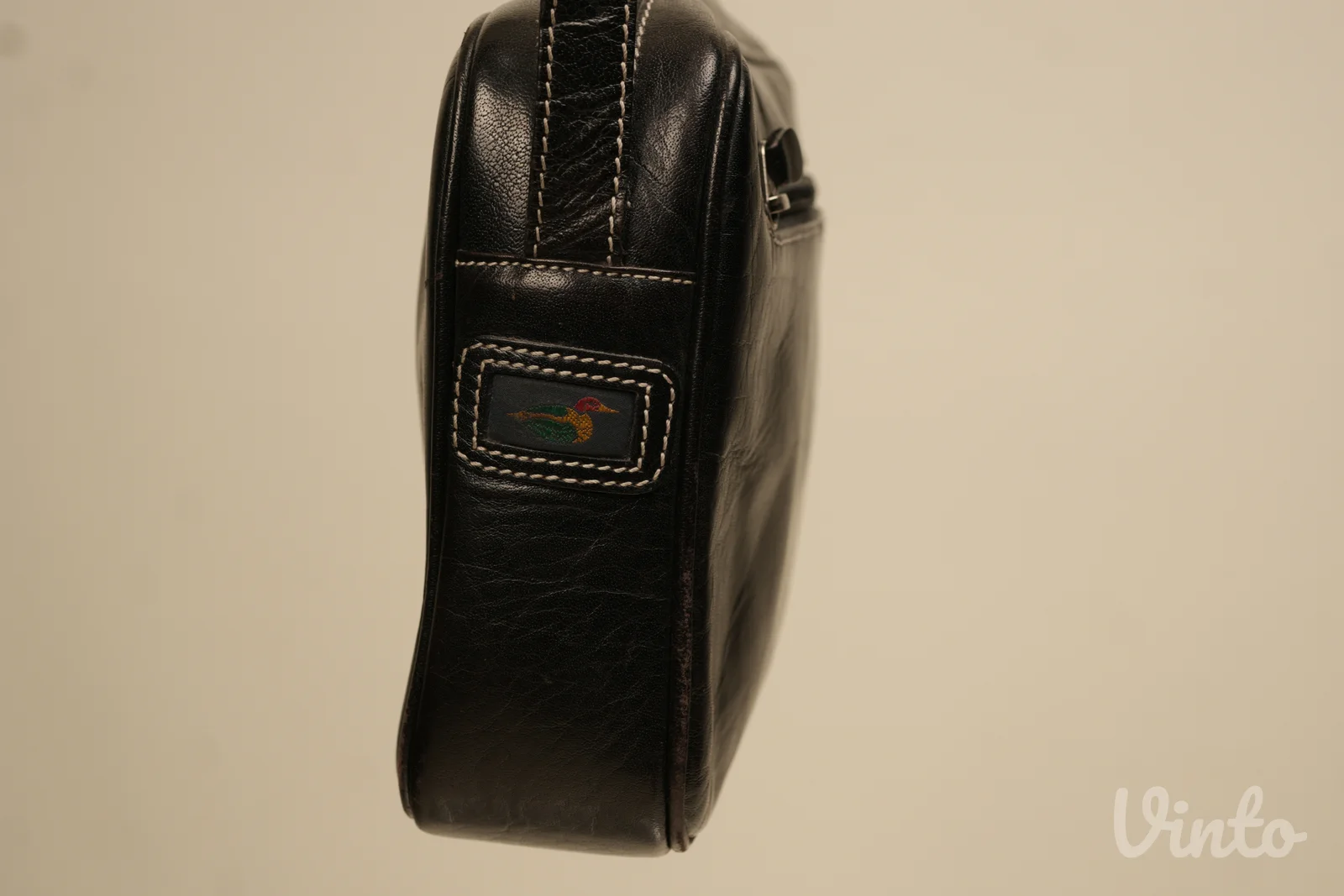 Fortune Duck Jack&Jones vintage kožna torba preko ramena