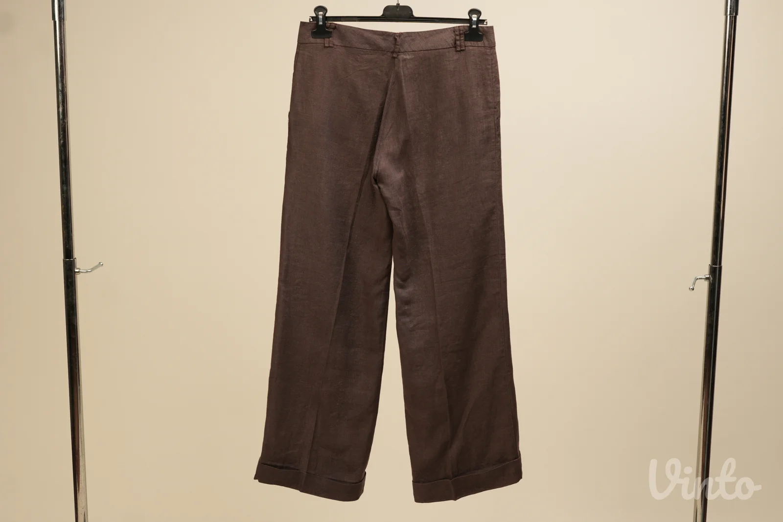 Premium italijanske lanene pantalone L