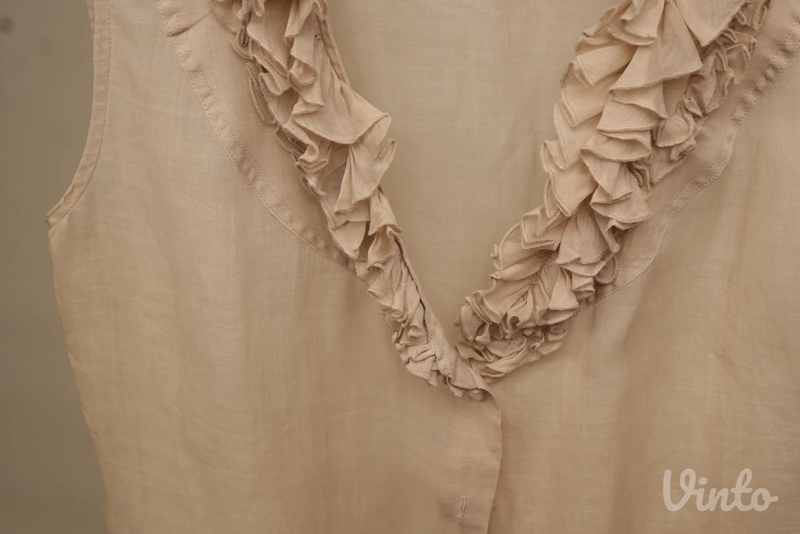 Marella luksuzna bež bluza sa karnerima – Vel. 40