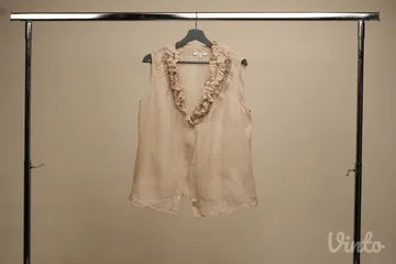 Marella luksuzna bež bluza sa karnerima – Vel. 40