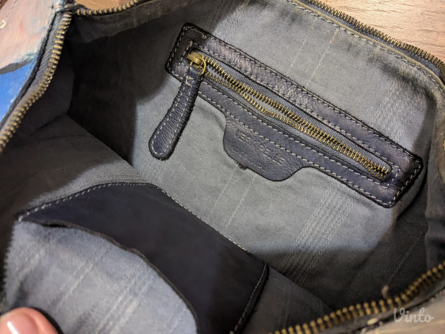 Vera Pelle rucno oslikana torba