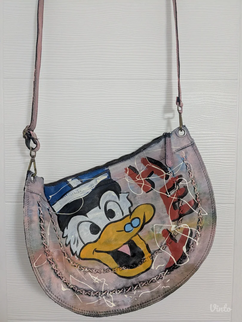 Vera Pelle rucno oslikana torba