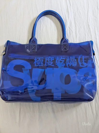 Superdry transparent jelly bag