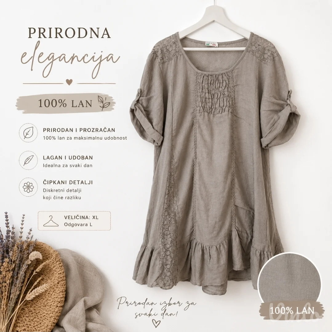 Lanena haljina