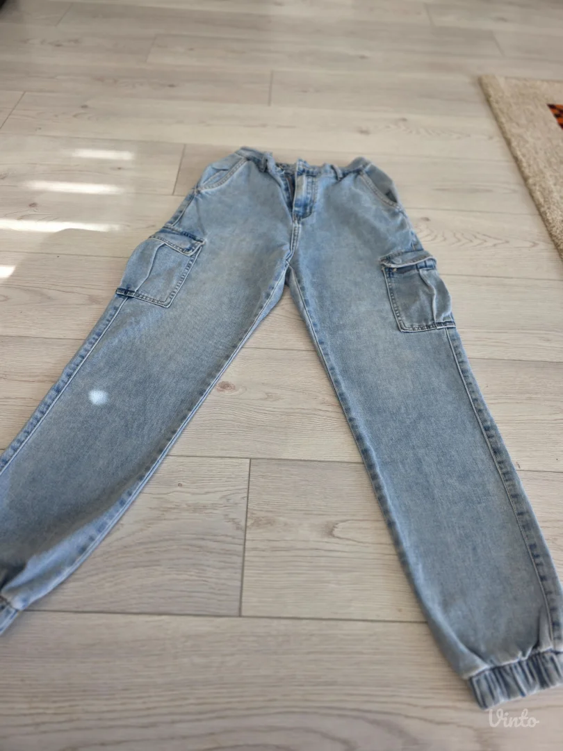 Svetli texas kargo pantalone