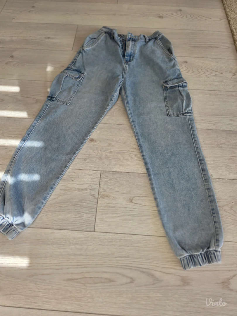 Svetli texas kargo pantalone