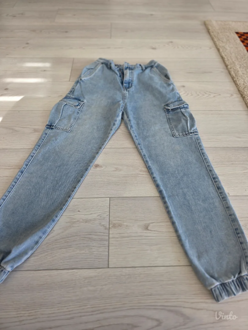 Svetli texas kargo pantalone