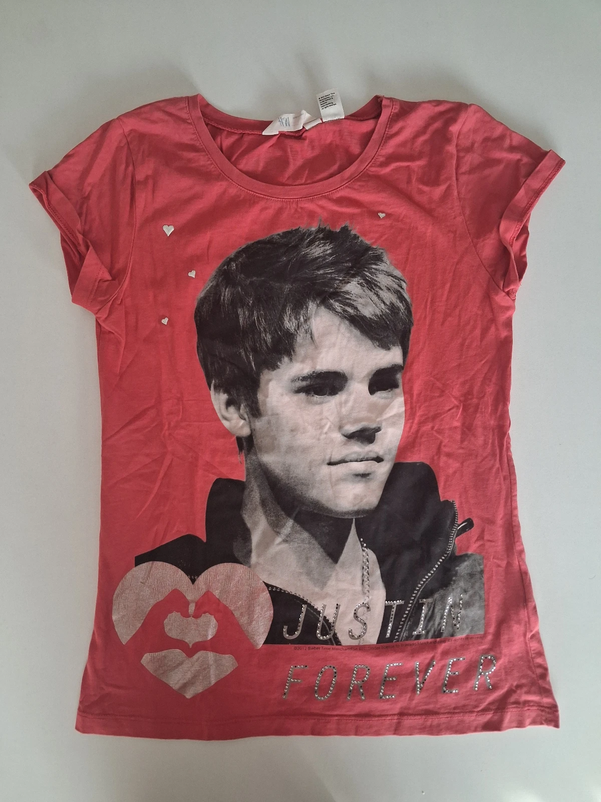 H&M majica Justin Bieber