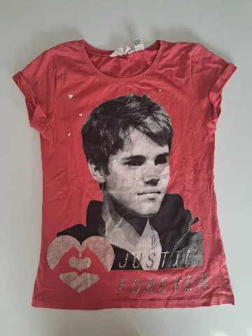H&M majica Justin Bieber