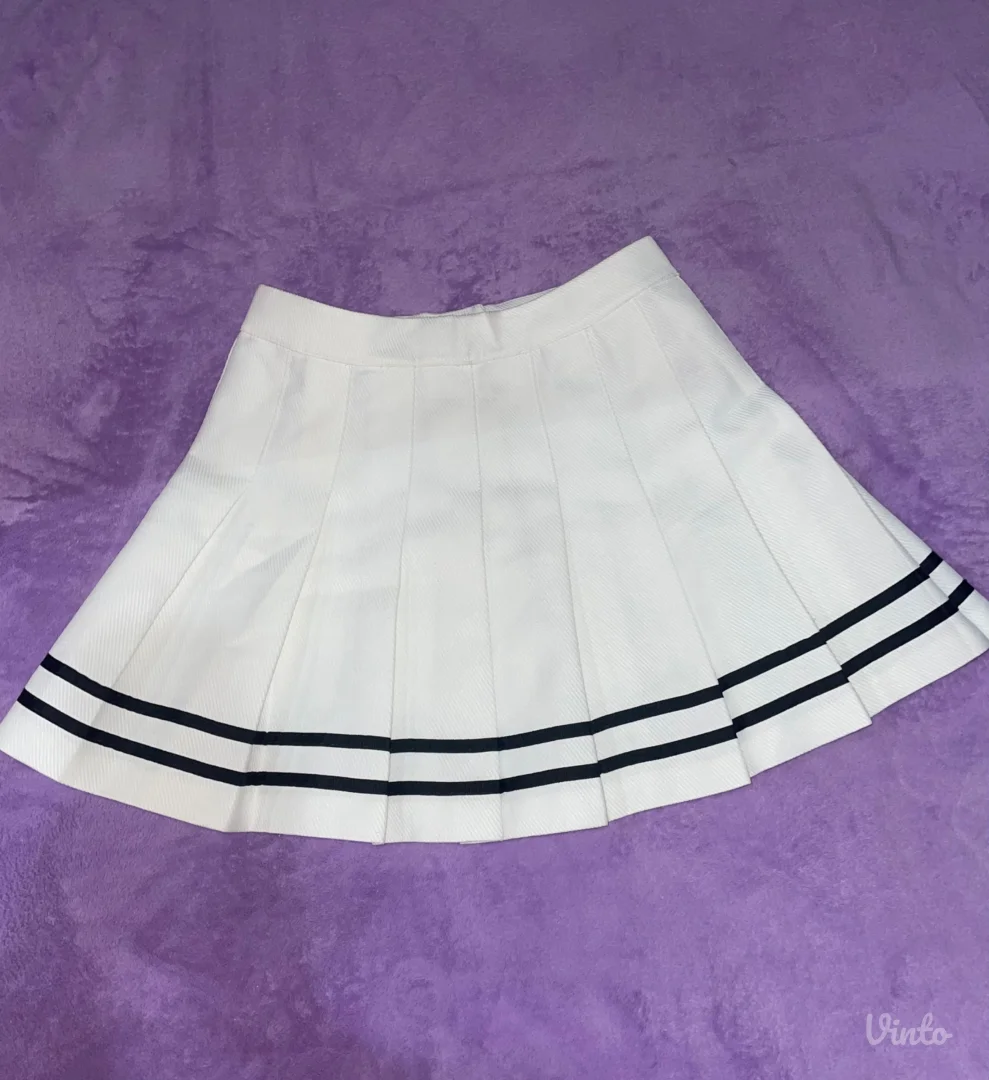 H&M bela suknja-veličina 38