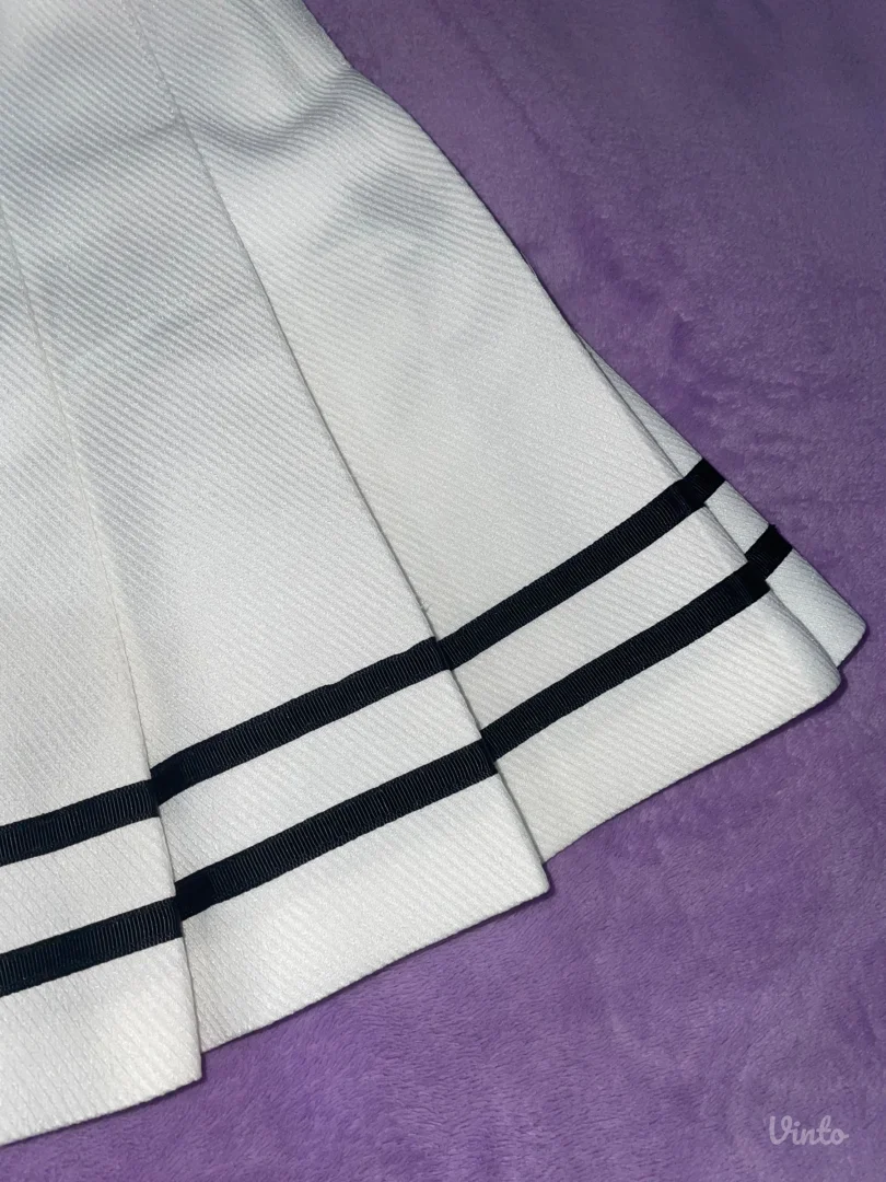 H&M bela suknja-veličina 38