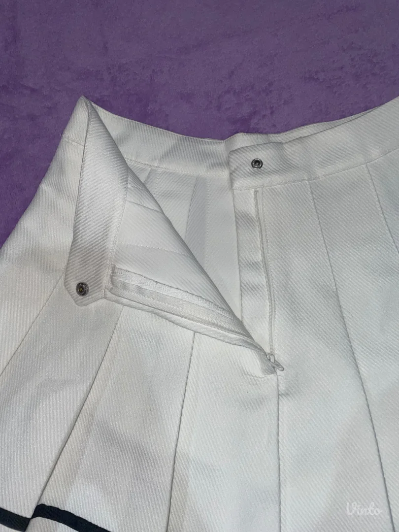 H&M bela suknja-veličina 38