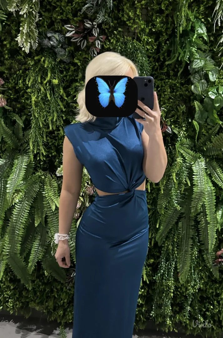 Svečana plava haljina