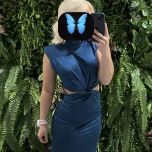 Svečana plava haljina