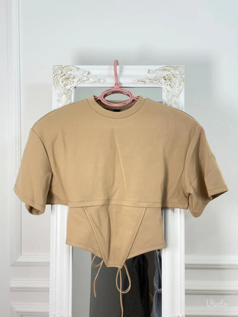 Micas - Bež korset majica