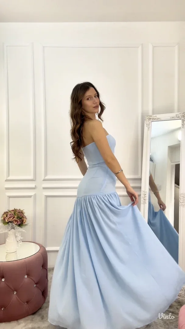 Peppermayo - Baby plava maxi haljina