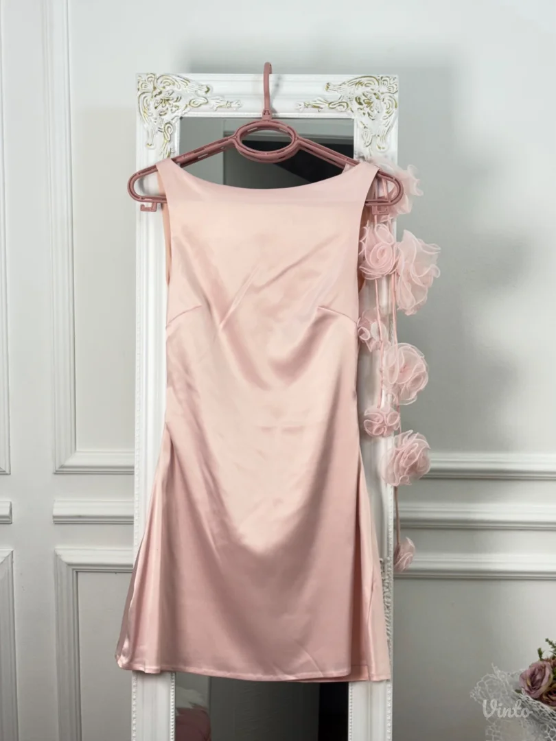 Mew Mews - Baby roza mini haljina