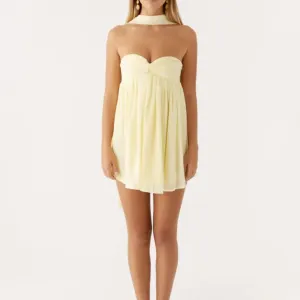 Peppermayo - Baby žuta mini haljina