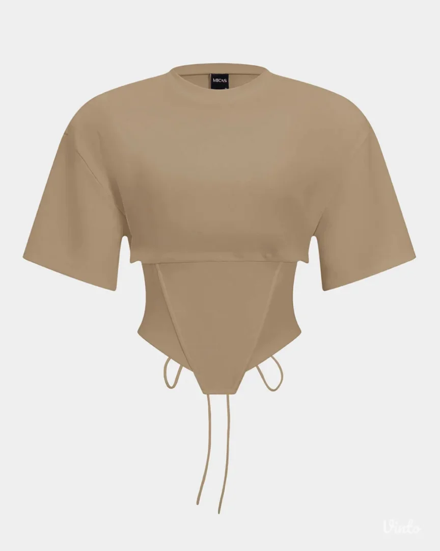 Micas - Bež korset majica