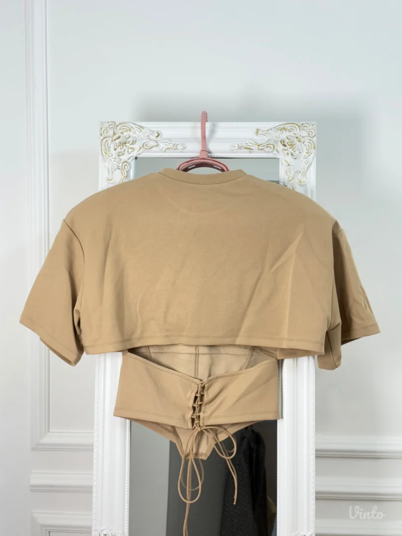 Micas - Bež korset majica