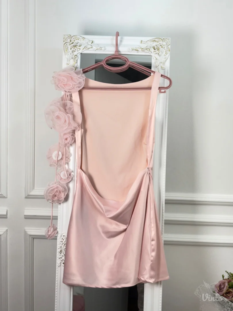 Mew Mews - Baby roza mini haljina