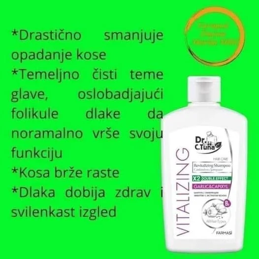 sampon od belog luka