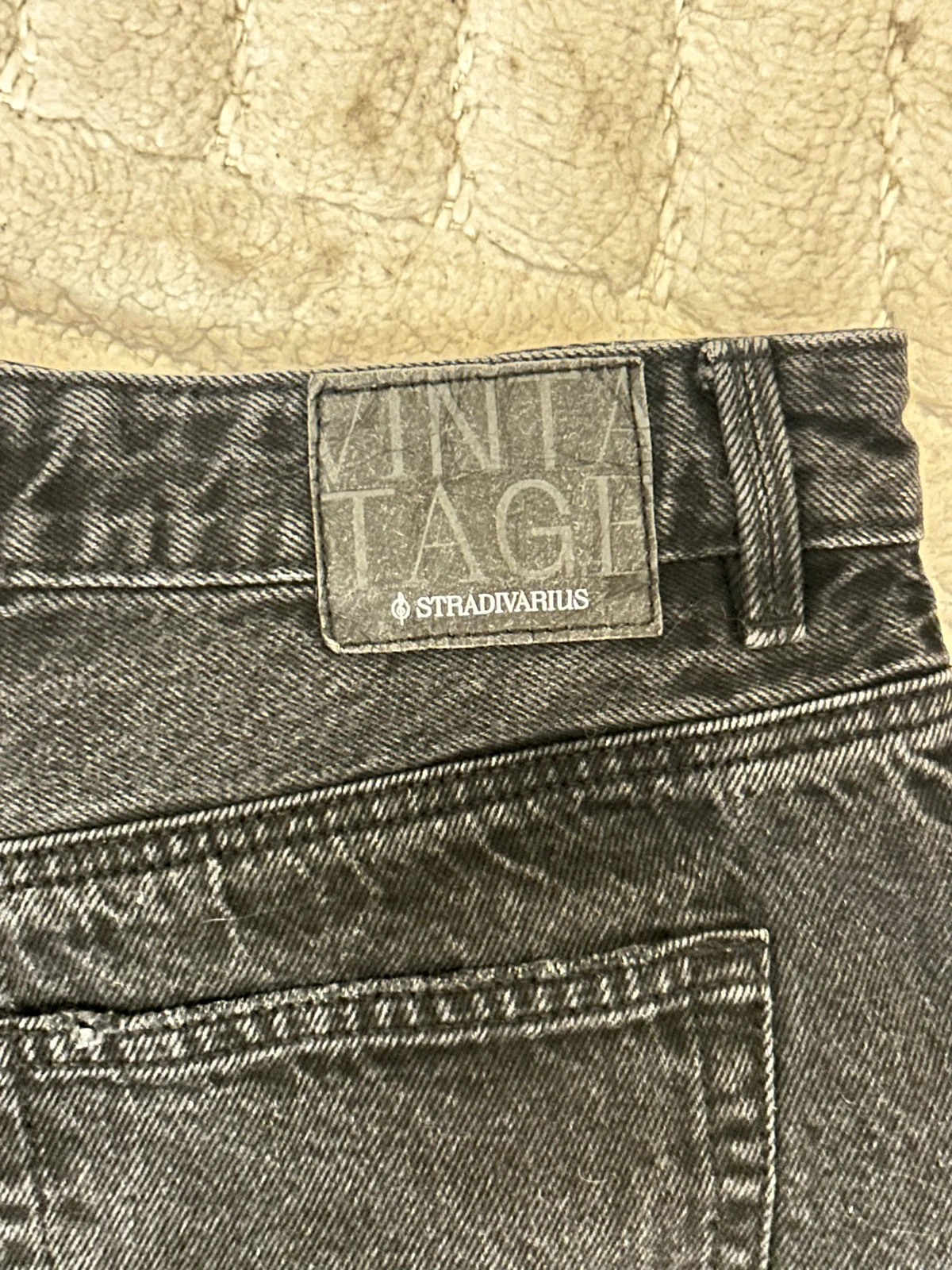 STRADIVARIUS | Crni Teksas Šorc