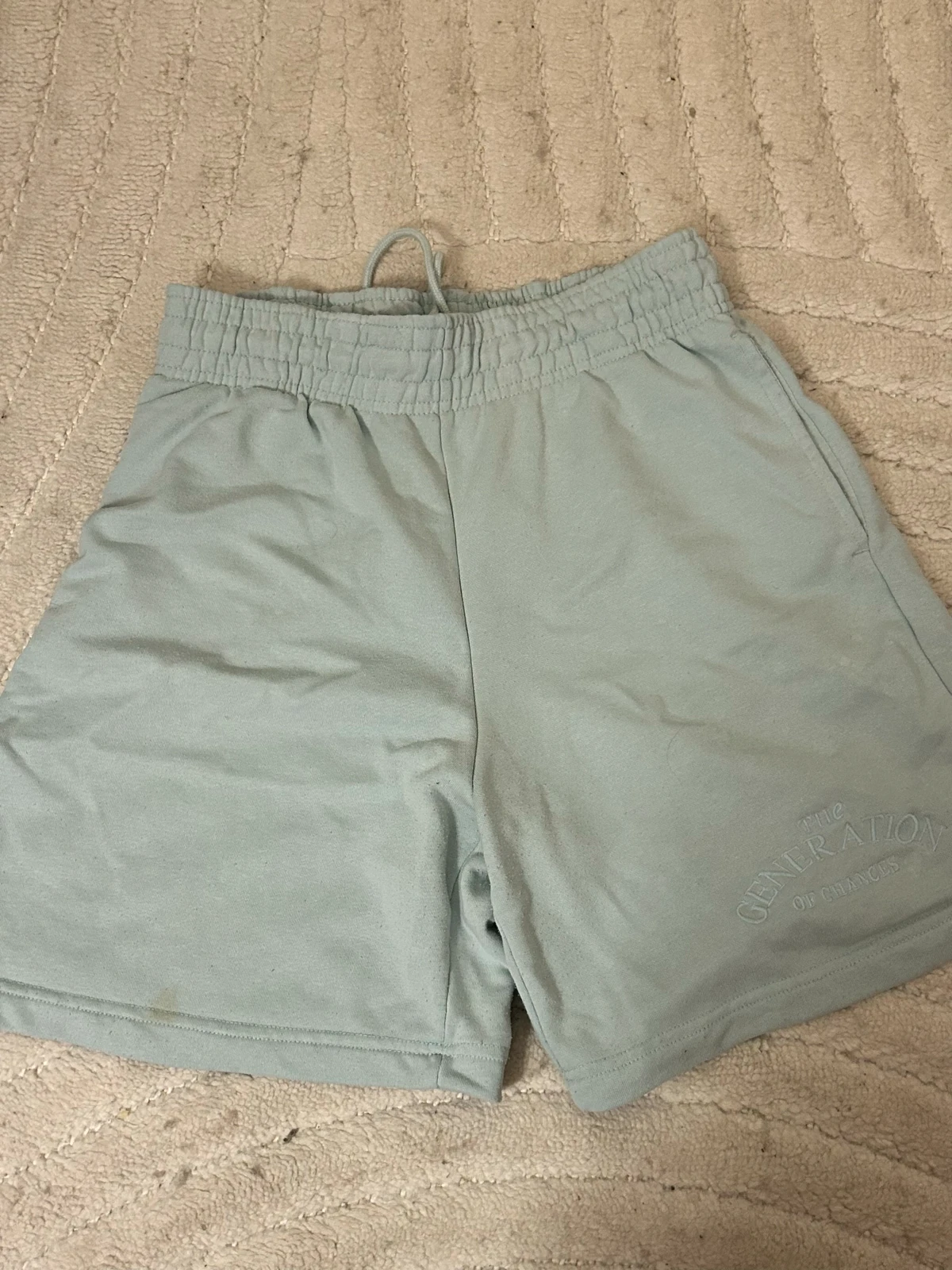 BERSHKA | Plavi Šorc