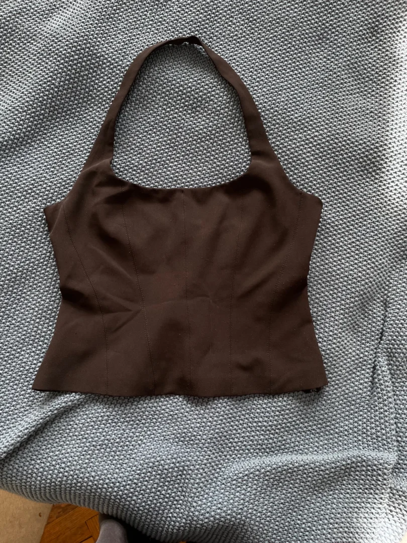 Zara elegantna crna majica