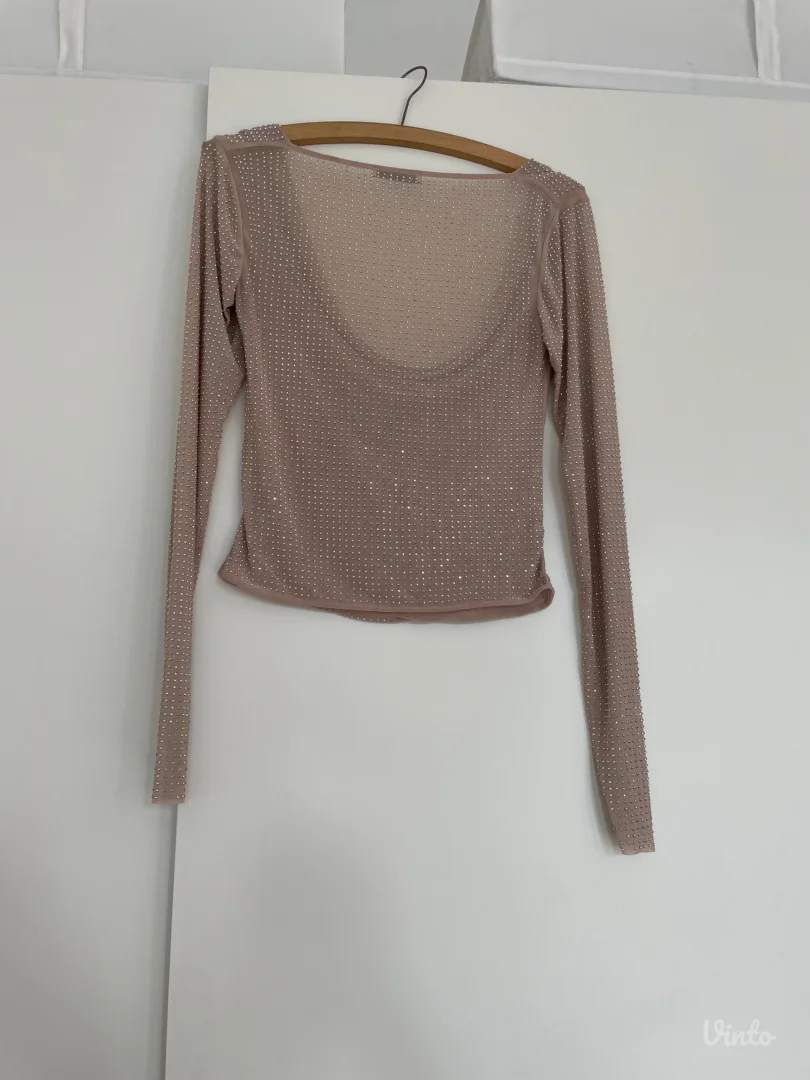 Zara-elegantna majica sa cirkonima