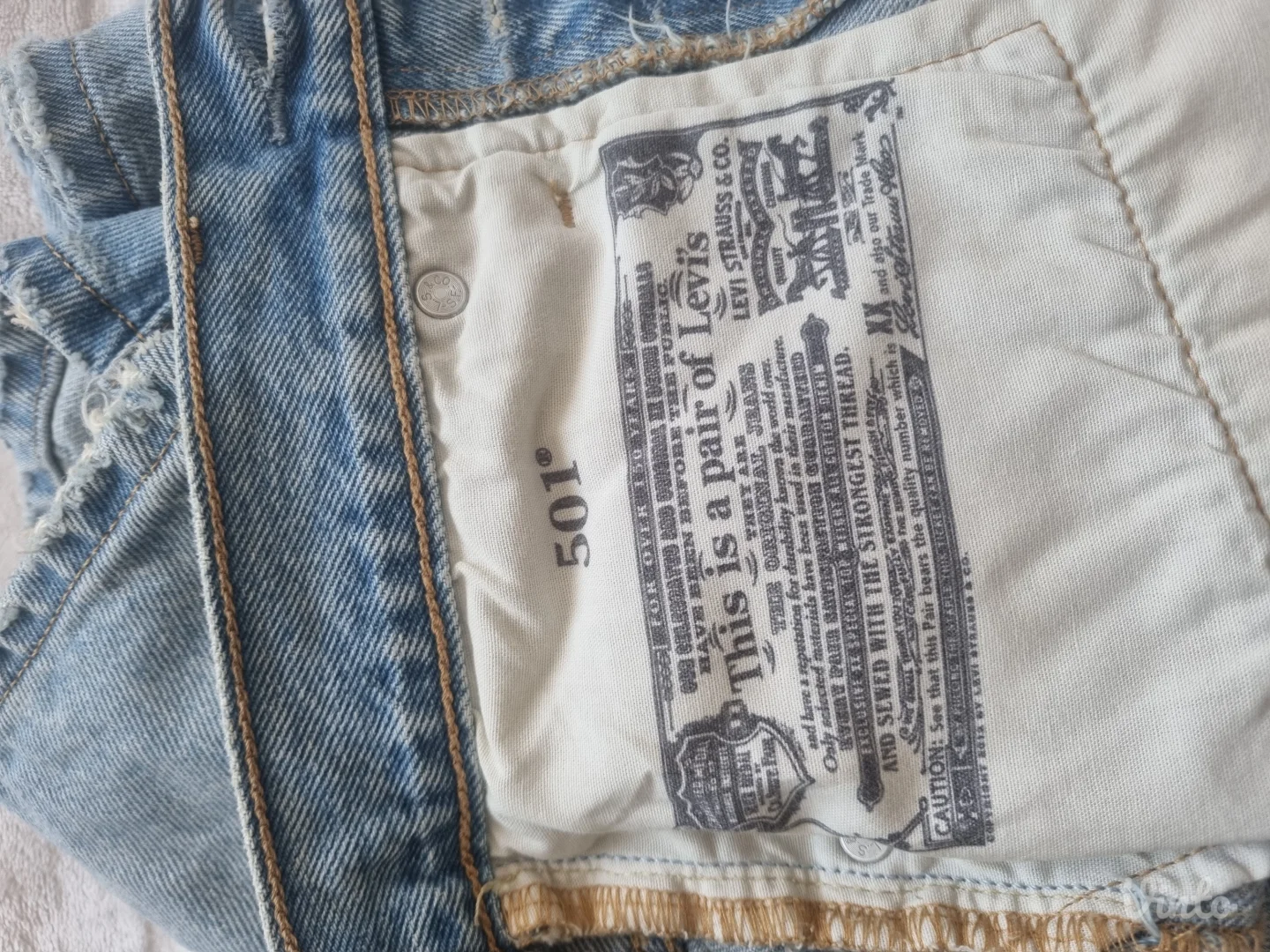 Levi's 501 farmer
